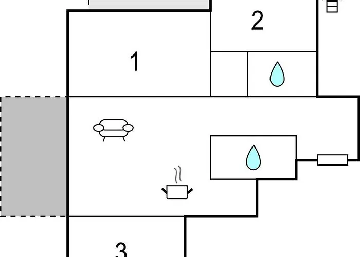 Lejlighed In With Kitchen Štinjan